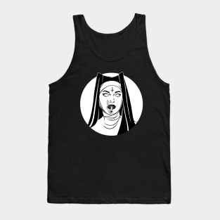 Satanic Nun. Bad Nun Tank Top